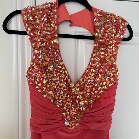 Rhinestone Formal Gown - Picture 2 of 8